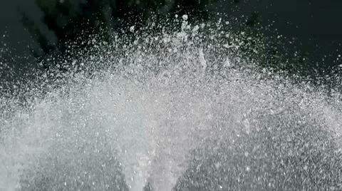Fountain spray. Stock Footage 8833247