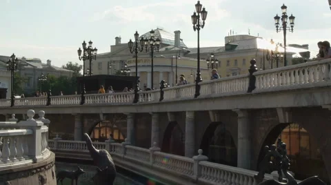 The Fountain In The Square Stock-Footage 66771850