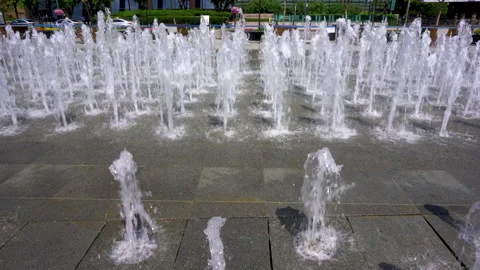 Fountain from the Square Stockbeeldmateriaal 157439843