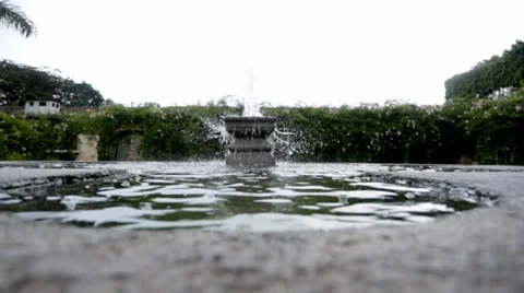 Fountain static shot Stock Footage 39909782