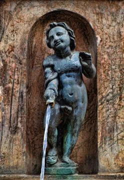 Fountain statue Fotos de archivo