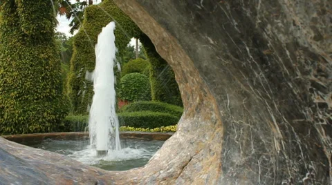 Fountain Stone Stock Footage 908181