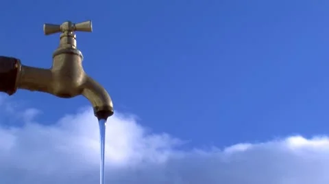 Fountain tap up cloud  (1) Stock Footage 8954583