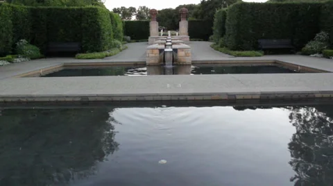 Fountain Tilt Stock Footage 919680