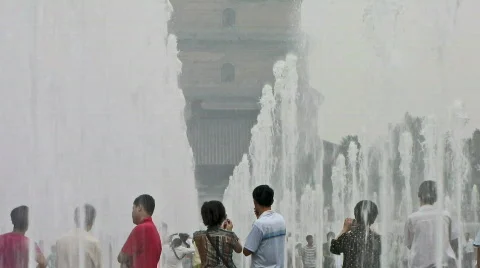 Fountain tower 動画素材 599473