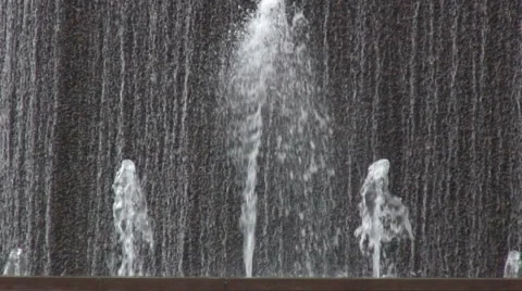 Fountain wall Stock-Footage 1055610