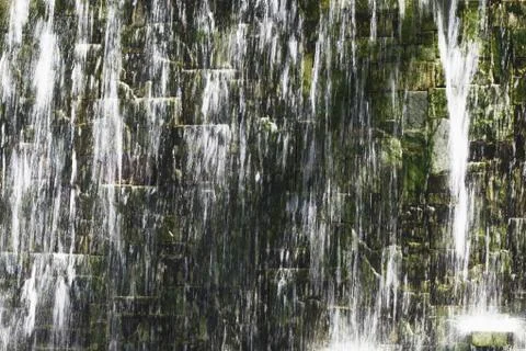 Fountain wall Stock Photos