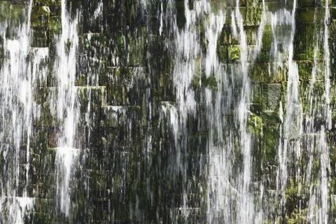 Fountain wall Foto stock