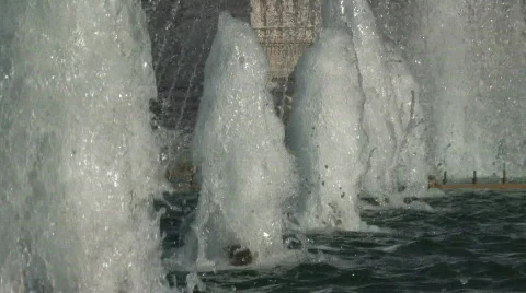 Fountain Water 2 Stock Footage 279463