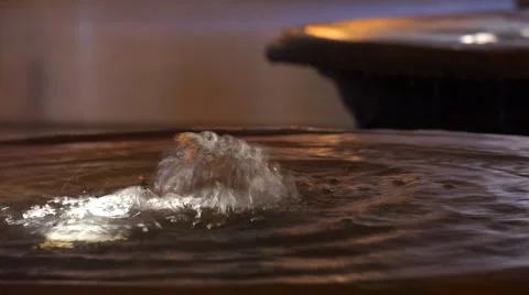Fountain Water Bubble Stock-Footage 47755152