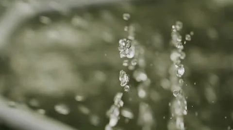 Fountain, Water Drops Video stock 25041950