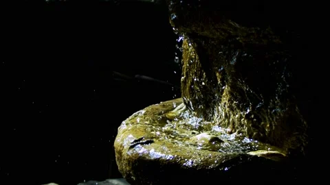 Fountain Water is Flowing 3 Stock Footage 143566904