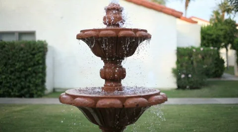 Fountain of water 動画素材 587880