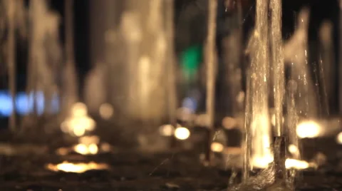 Fountain of water Stock Footage 60600334