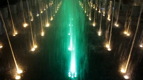 Fountain of water Video stock 60600696