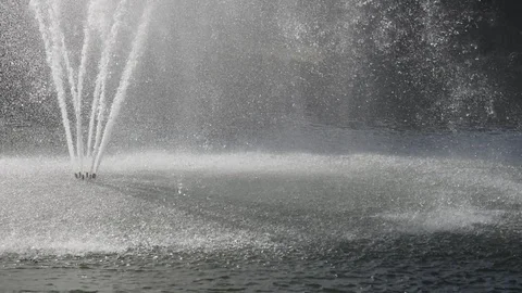 Fountain water Stock Footage 103797942