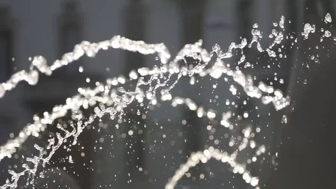 Fountain water Stock Footage 104046676