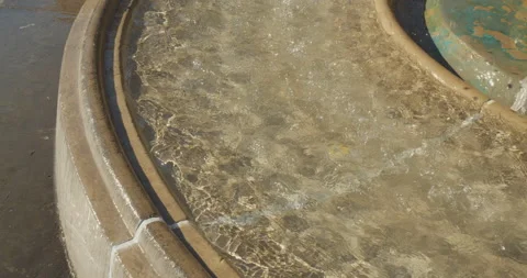 Fountain with water Stock Footage 144413177