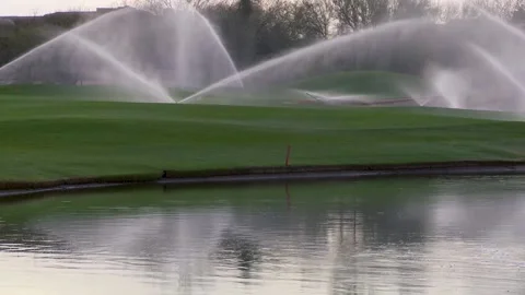 A fountain of water Stock Footage 156022990