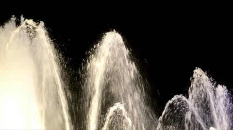 Fountain water going up 01 库存影片 20484648