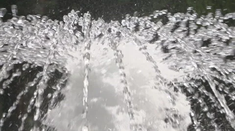 Fountain. Water jets 動画素材 53102819