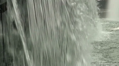 Fountain, waterfall Stock Footage 25419209