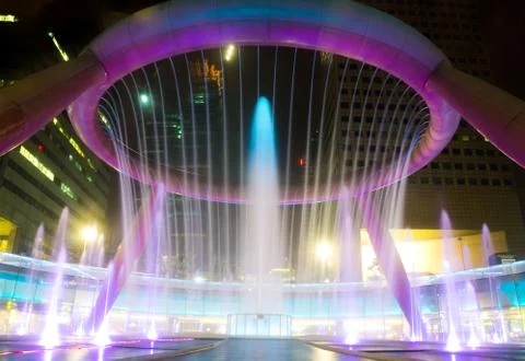 Fountain of wealth Stock Photos