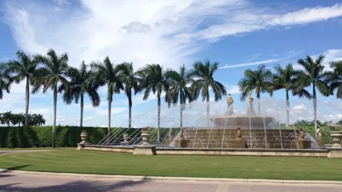FountainBiker Stock Footage 140898912