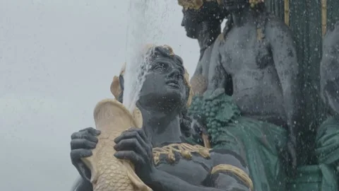 FountainCloseup 스톡 동영상 218256392