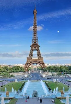 Fountains de varsovie. Stock Photos
