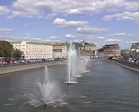 Fountains. 스톡 동영상 1101588