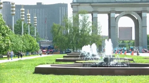 Fountains Stock Footage 5363300