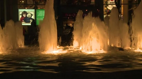 Fountains Stock Footage 8679248