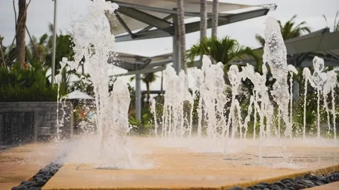 The fountains Stockbeeldmateriaal 140197134