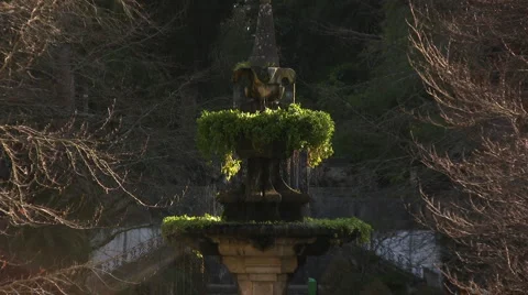 Fountain's top Stock Footage 1050745