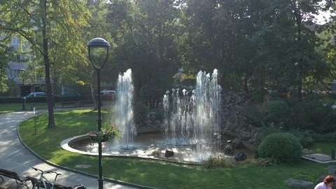 FountDoctPark Stock Footage 117052065