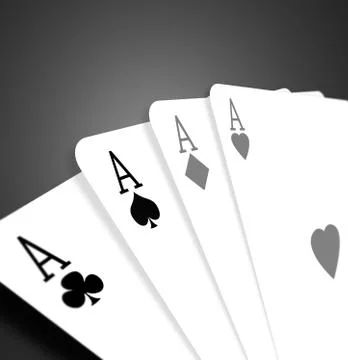 FOUR ACES Fotos Stock