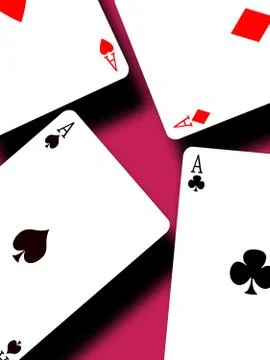 FOUR ACES Foto stock