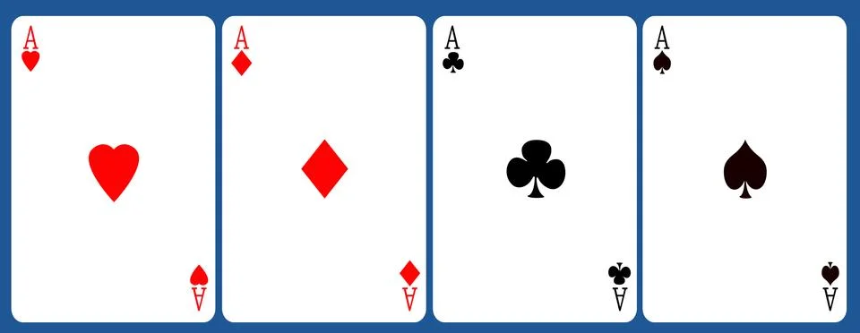 FOUR ACES Stock Photos