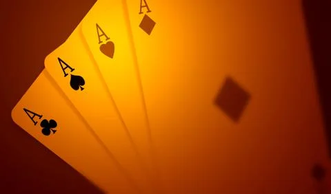 FOUR ACES 스톡 사진