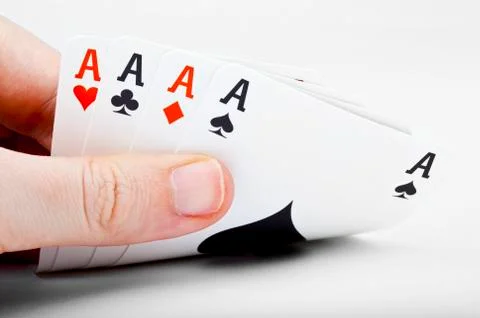 Four Aces Stock Photos