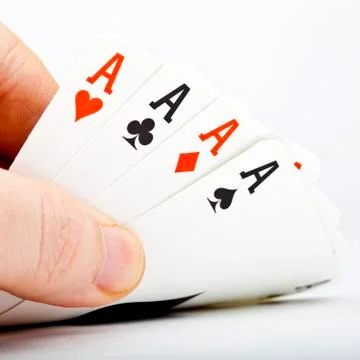 Four Aces Stock Photos