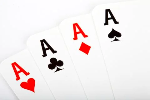Four Aces Stock Photos