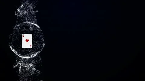 Four Aces Poker Background 7 - HD1080 Stock Footage 8982768