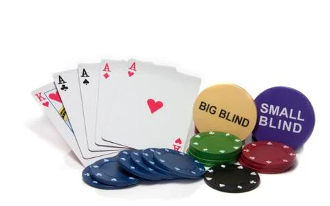 Four aces for poker Stock Photos