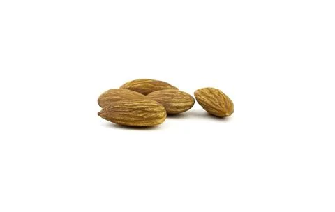 Four almonds Stock-Fotos
