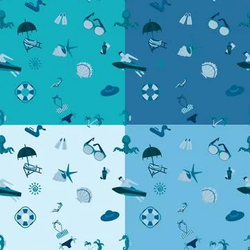 Four Background in Different Colors Four Background in Different Colors, S... 스톡 사진