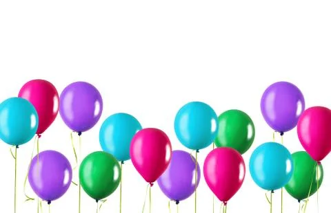 Four balloons Stock Photos
