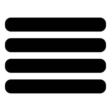 Four black equalizer volume bars icon Stock Illustration