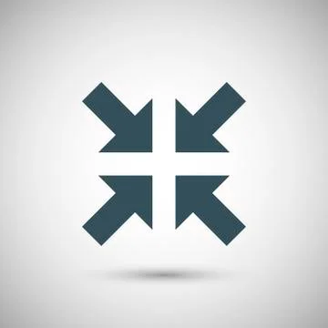 Four blue vector arrow Stock Illustration